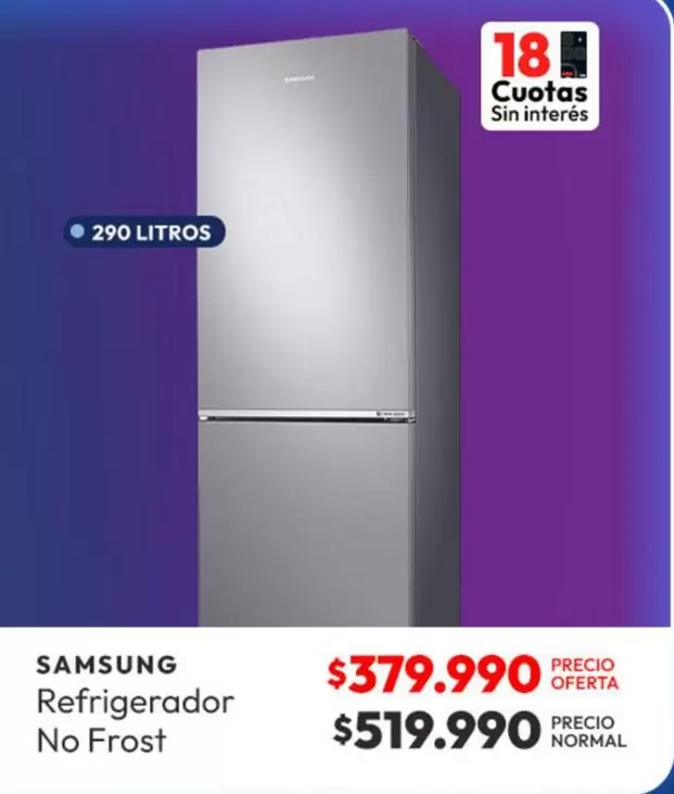 Samsung - Refrigerador No Frost