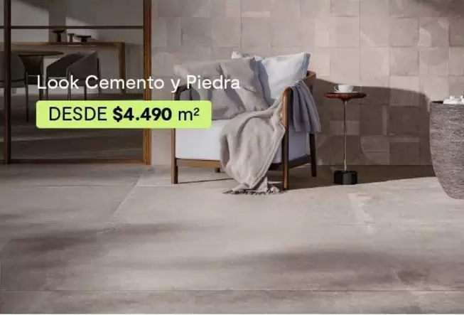 Look Cemento Y Piedra