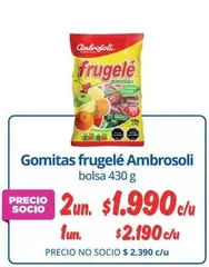 Ambrosoli - Gomitas Frugelé