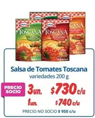 Salsa De Tomates Toscana