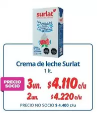 Surlat - Crema De Leche