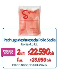 Sadia - Pechuga Deshuesada Pollo