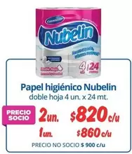 Nubelin - Papel Higienico