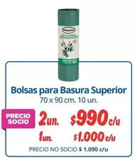 Superior - Bolsas Para Basura