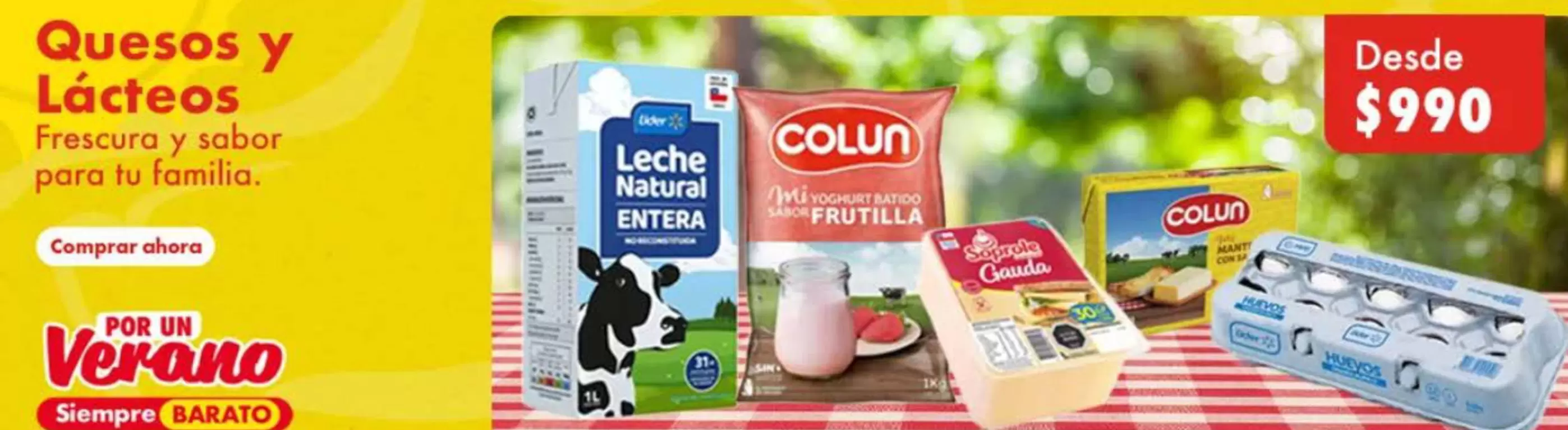 Colun - Quesos Y Lácteos