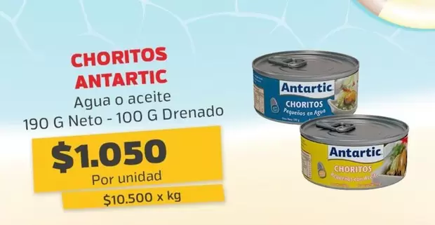 Antartic - Choritos