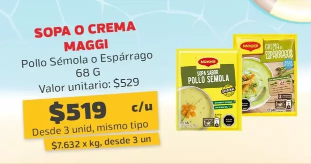 Maggi - Sopa O Crema
