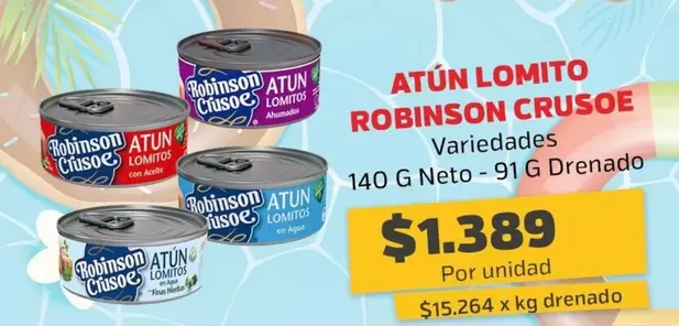 Robinson Crusoe - Atún Lomito
