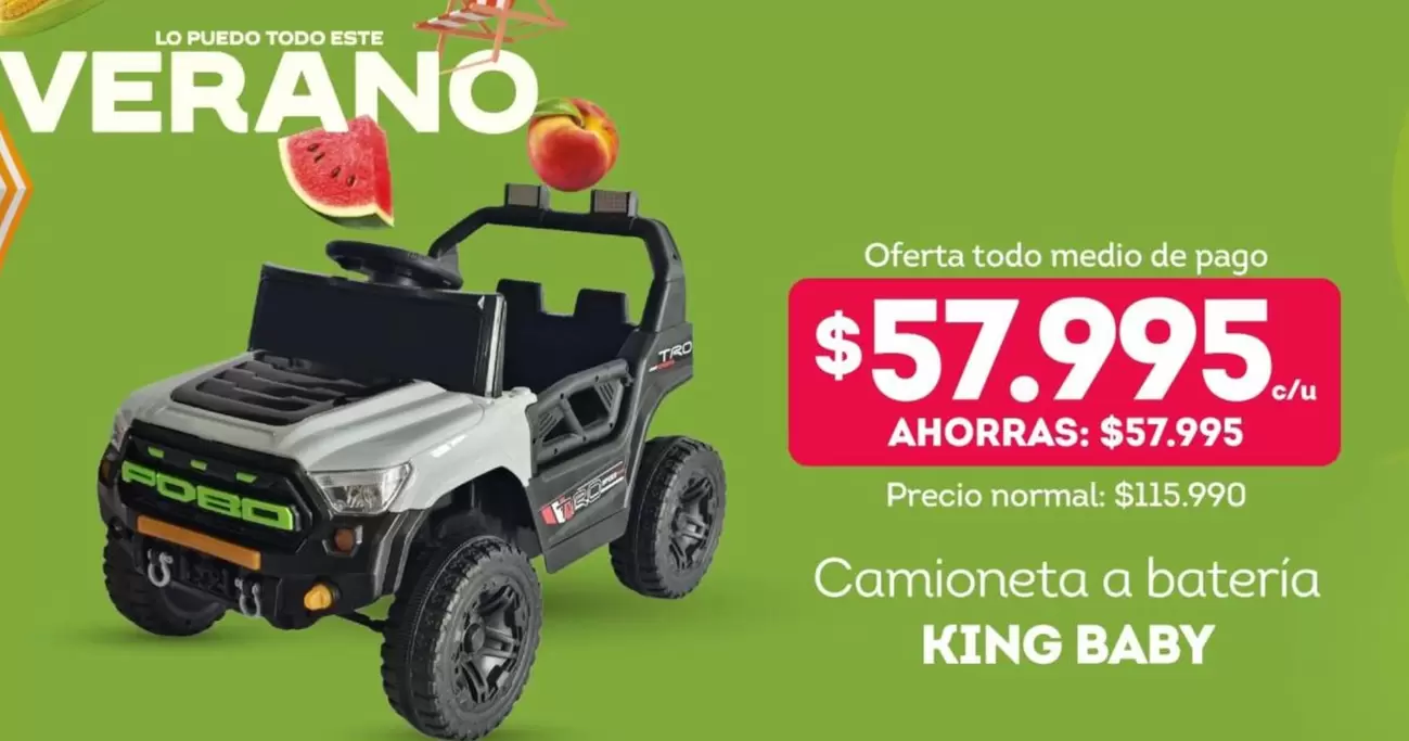 king   - Camioneta A Bateria