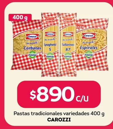 Carozzi - Pastas Tradicionales Variedades