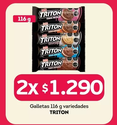 Tritón - Galletas 116 G Variedades