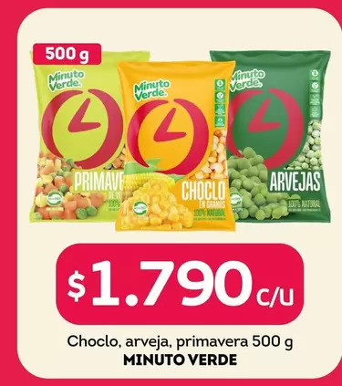 Minuto Verde - Choclo, Arveja, Primavera