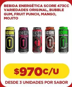 Score - Bebida Energética
