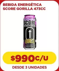 Score - Bebida Energética