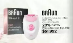 Braun - Legepil, Se3031 Pnk, Box, Mn