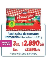 Pomarola - Pack Salsa De Tomates