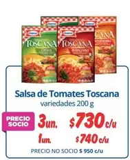 Salsa De Tomates Toscana