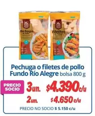 Fundo Río Alegre - Pechuga O Filetes De Pollo Funda Rio