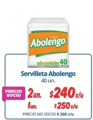 Abolengo - Servilleta