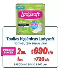 Ladysoft - Toallas Higienicas
