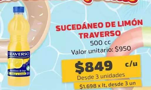 Traverso - Sucedaneo De Limon