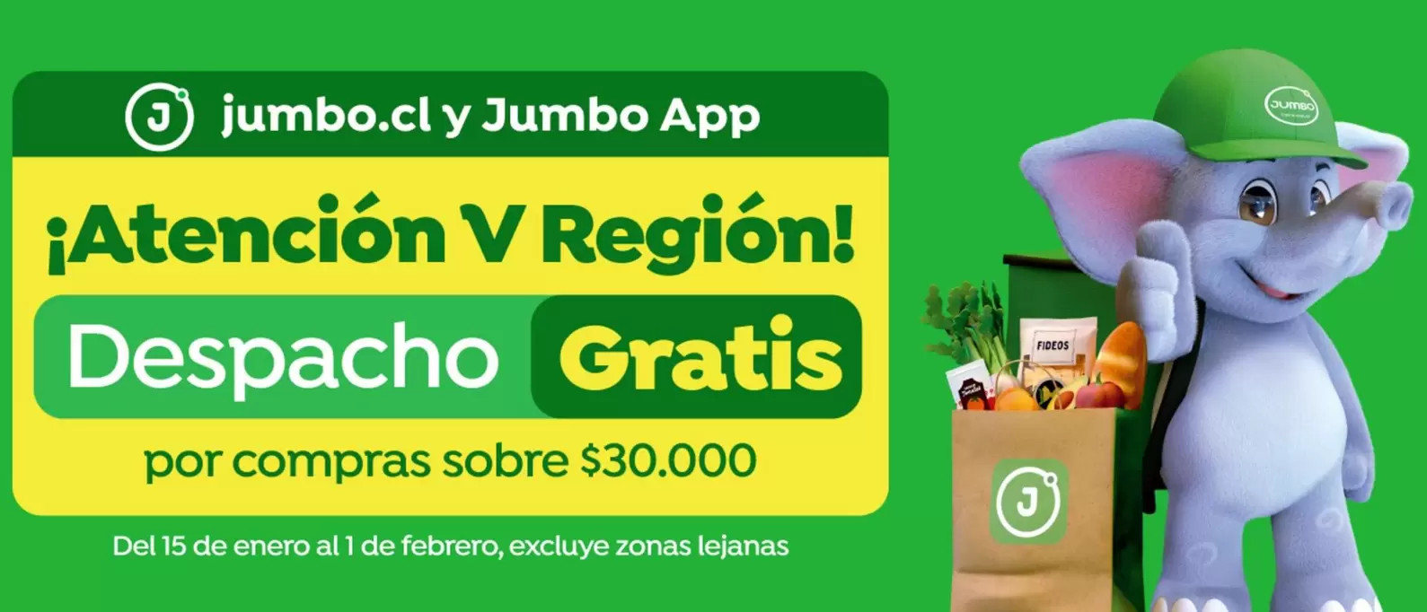 Jumbo - .CI Y  App ¡Atencion V Region!