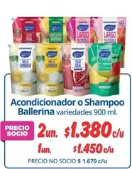 Ballerina - Acondicionador O Shampoo