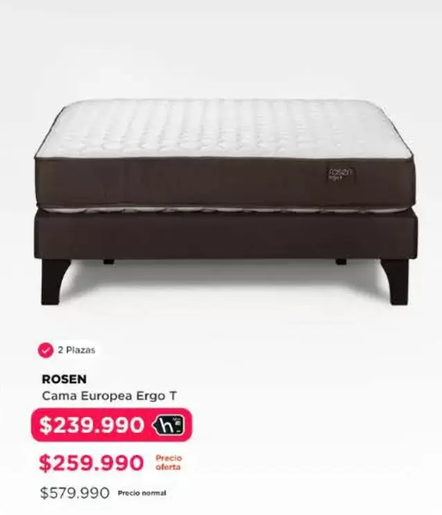 Rosen - Cama Europea Ergo T