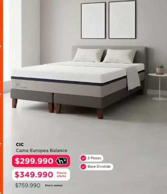 Cic - Cama Europea Balance