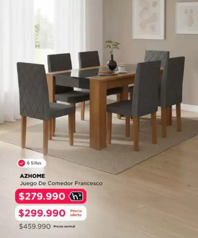 Juego De Comedor Francesco