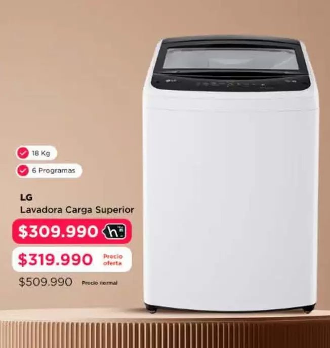 LG - Lavadora Carga Superior