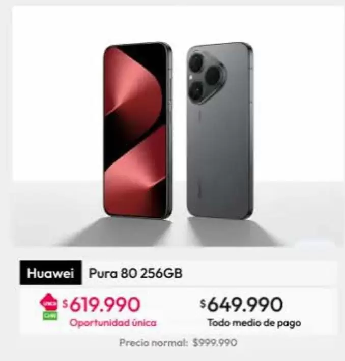 Huawei - PUR8 80 256GB