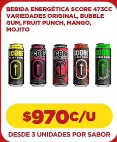 Score - Bebida Energética