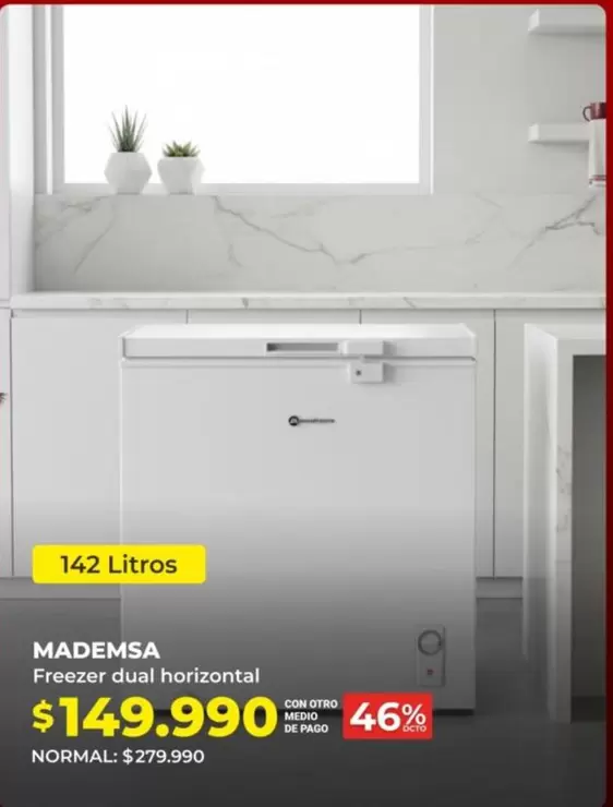 Mademsa - Freezer Dual Horizontal