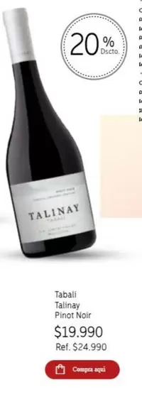 Tabali -  Tinky Pinot Noir