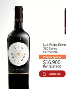 Carmenere - Luis Felipe Edward 360 Series