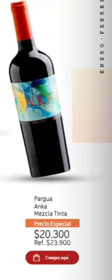 Pargua Añaa Mezcla Tinta