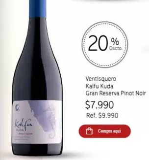Ventisquero -  Kalfu Kuda Gran Reserva Pinot Noir