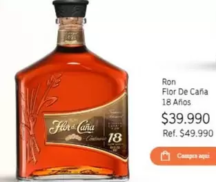 Flor de Caña - Ron Flor De Caña 18 Años