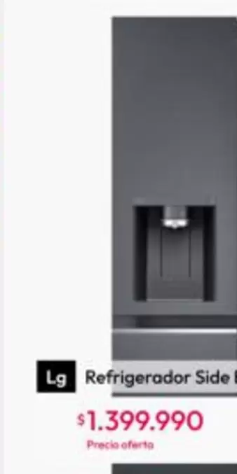 LG - Refrigerador Side