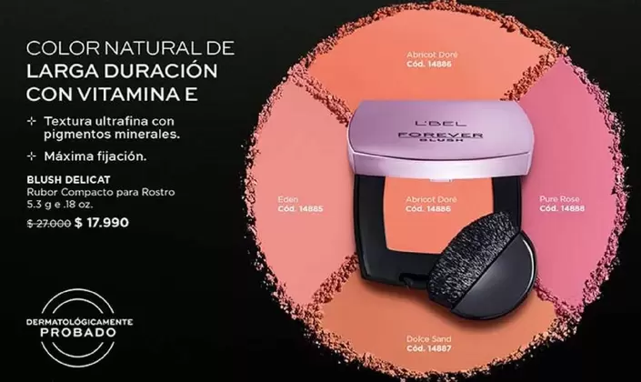 Color Natural De Larga Duracion Con Vitamina E