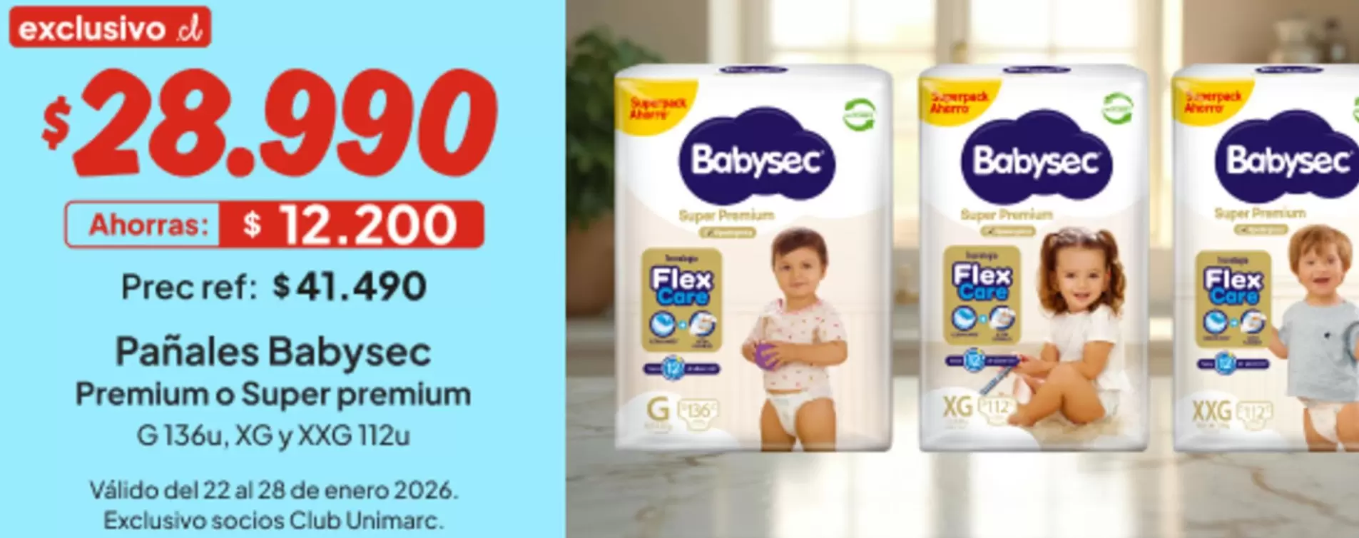 Babysec - Pañales Premium O Super Premium