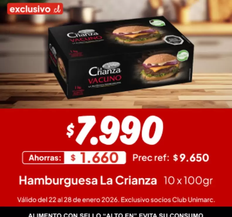 La Crianza - Hamburguesa