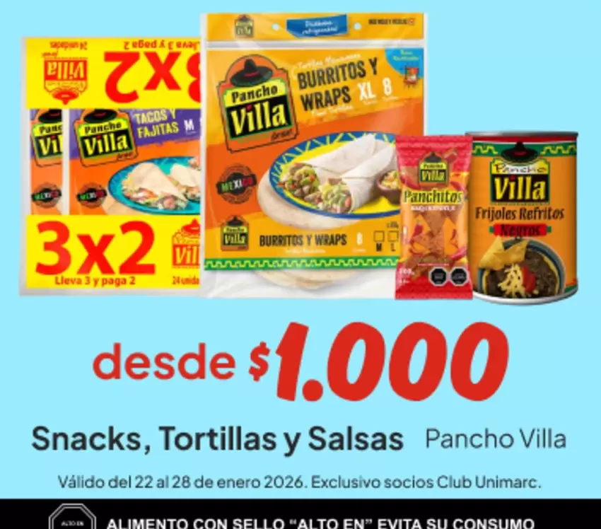 Pancho Villa - Snacks, Tortillas Y Salsas