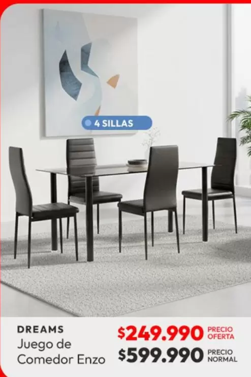 Juego De Comedor Enzo