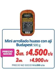 Mini Arrollado Huaso Con Aji