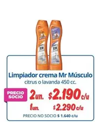 Mr. Músculo - Limpiador Crema