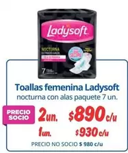 Ladysoft - Toallas Femenina