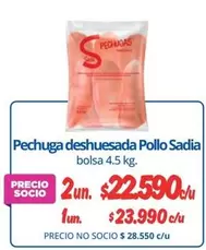 Sadia - Pechuga Deshuesada Pollo