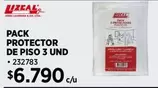 Pack Protector De Piso 3 Und